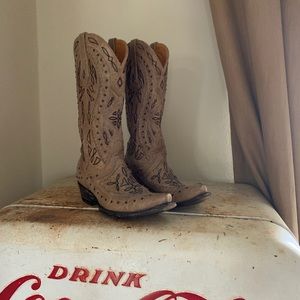 OLD GRINGO urbi cowboy boots in bone